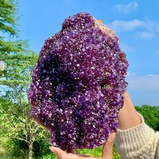 17.8LB AAA Grade Natural High-quality Amethyst Flowers Crystal Quartz Specimens