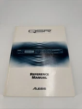 Alesis QSR Owners Reference Manual Instruction Book Booklet. Fast Shipping