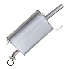 Stainless Steel Rear Exhaust Muffler fits: 2000-2006 Nissan Sentra 1.8L
