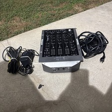 Numark X9 DJ Mixer 24 Bit Digital Scratch Mixer. Rapco HotShrink/SJT/Adap. Cords