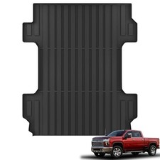 20-26 Chevy Silverado GMC Sierra 2500 3500HD Cargo Mat 6.8FT Bed Liner 82" Black