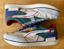 PUMA Mens Multicolor Colorblock Low Top Lace ...