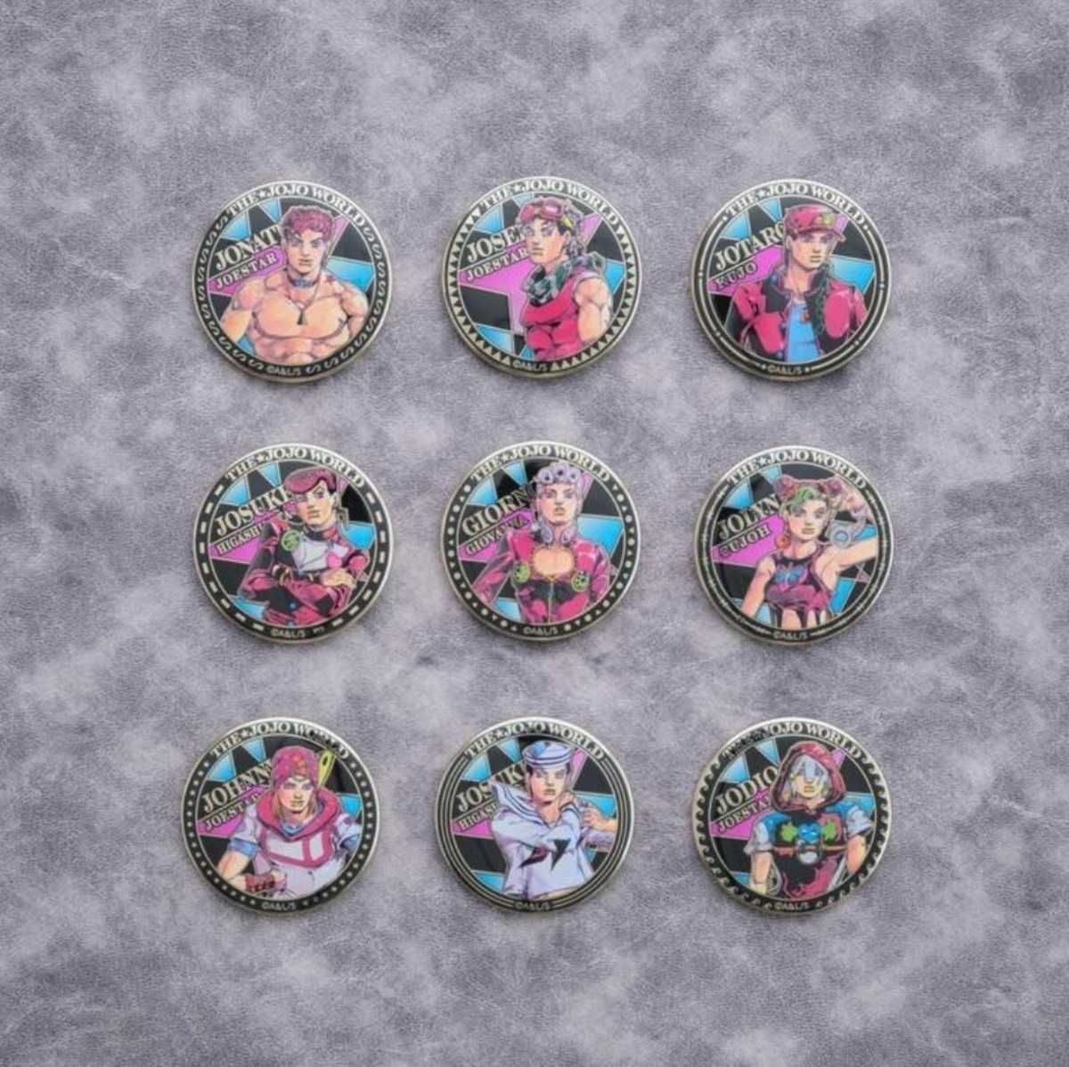 The JoJo World Limited Edition Can Badge Set of 9 | eBay