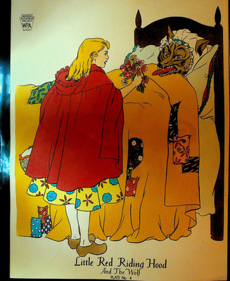 Little Red Riding Hood WPA Museum Extension Project 4 The Wolf as Grandma