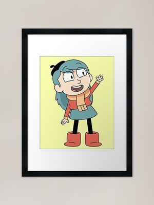 Hi, I'm Hilda // Hilda gerahmtes Kunstwerk P gerahmt Wandbild Poster Leinwanddruck Bild