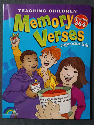 Rainbow Publishers Teaching Children Memory Verses - Grades 3 and 4