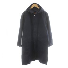 MACKINTOSH Men  s Navy Cotton Long Coat 38 AB Condition Vintage Outerwear