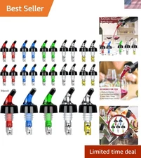 Automatic Measured Bottle Pourer Liquor Bottle Pourer Quick Shot Dispenser 1o...