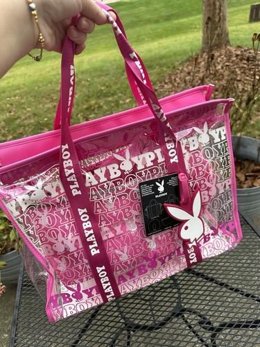 PlayBoy 4 PC Pink Travel Bag Set - Picture 2 of 13