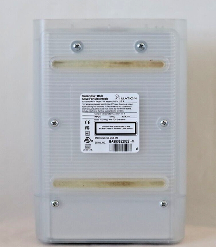 Imation SuperDisk USB Drive For Macintosh SD-USB-M2 tested - Afbeelding 3 van 6