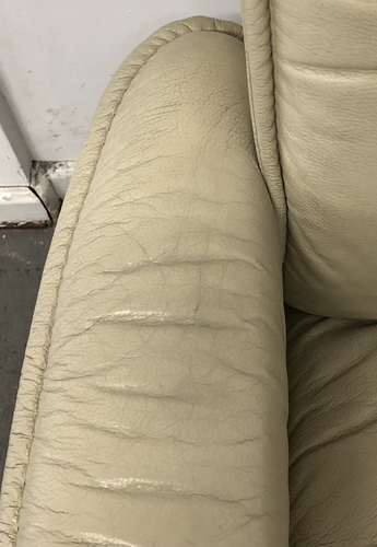 EKORNES STRESSLESS President Chair MEDIUM Cream Leather Recliner Swivel Armchair - Picture 10 of 17