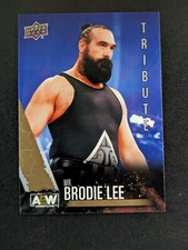 Mr. Brodie Lee 2021 Upper Deck AEW All Elite Wrestling First Edition - #60 GOLD