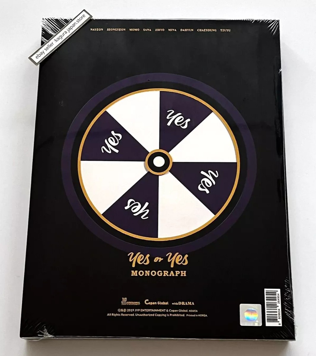 TWICE THE YEAR OF YES Monograph Photobook 9 Photocard Full