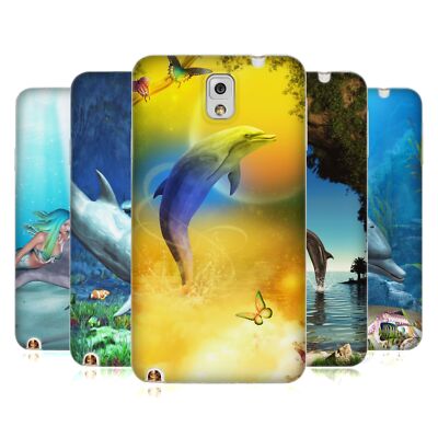 OFFIZIELLE SIMONE GATTERWE DELFINE SOFT GEL HANDYHÜLLE FÜR SAMSUNG HANDYS 2