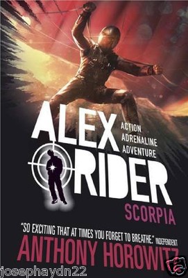NEW  (5) SCORPIA  - ALEX RIDER book  Anthony Horowitz NEW COVER blank