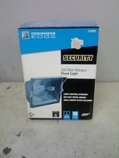 DESIGNER'S EDGE  300 Watt Halogen Flood Light L30BR Bronze w/ Bulb