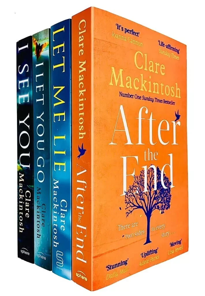 Clare Mackintosh Unisex After The End, Hostage, I See You 4 Books Collection Set By - Fiction - Paperback - Image 5