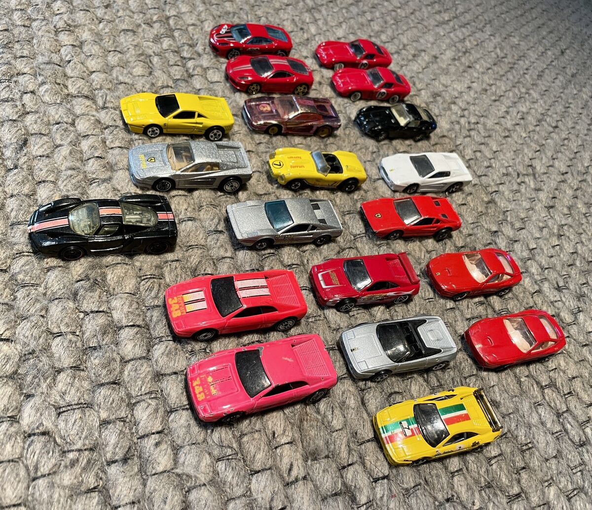 Vintage Ferrari Hot Wheels 250 GTO 308 348 355 F430 512 550 Vintage Ferrari Hot Wheels 250 GTO 308 348 355 F430 512 550