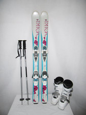 VÖLKL " CHICA " SKI JUNIORINNEN ALLROUND CARVER 110 CM+SKISCHUHE GR: 36 IM SET