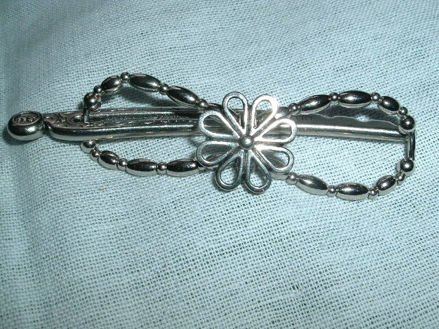 X Small Lilla Rose Celtic Flower Flexi Hair Clip NWT