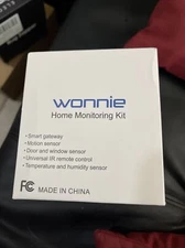 Wonnie Home Monitoring Kit Sealed Brand New Temp Door Motion Sensor Kit NEW!!!