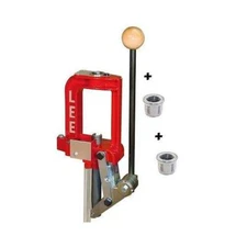 Lee Breech Lock Single Stage Press with 3 Bushings (90588+90600) New! FREE SHIP!