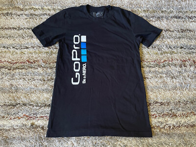GoPro T-Shirt Mens Size Small Be a Hero Go Pro Short Sleeve