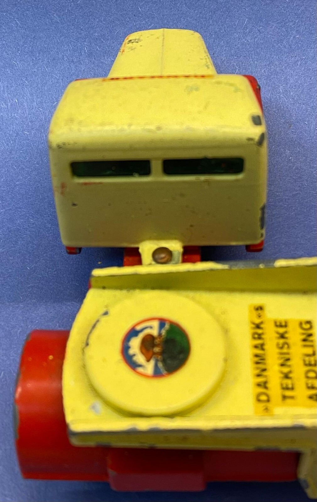 VINTAGE TEKNO SCANIA-VABIS 76 DIECAST HAULER FROM DENMARK #861 NICE ORG'L. PAINT