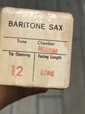 Super Rare Vintage Meyer New York  Baritone saxophone mouthpiece 12 Tip !!