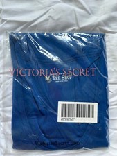 Victoria  s Secret Vintage Bright Cobalt Tank Top Size XL Skinny Tank Tee Ribbed