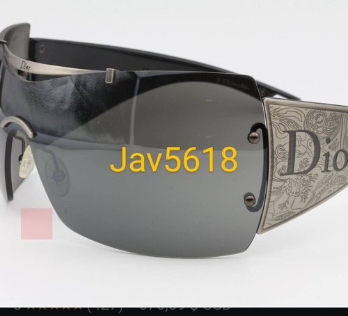 CHRISTIAN DIOR SUNGLASSES WESTERN ANTIQUE SHIELD PEWTER PRADA,NEW,OVERSHINE,GOLD - Picture 7 of 17
