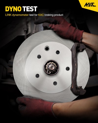 Rear Disc Rotors + Brake Pads for Lincoln MKT 2015-2019 Ford Explorer 2015-2019 - Bild 4 von 12