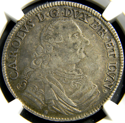 1764 Germany Brunswick Wolfenbuttel 2/3 Taler NGC VF25 (03-9) | eBay
