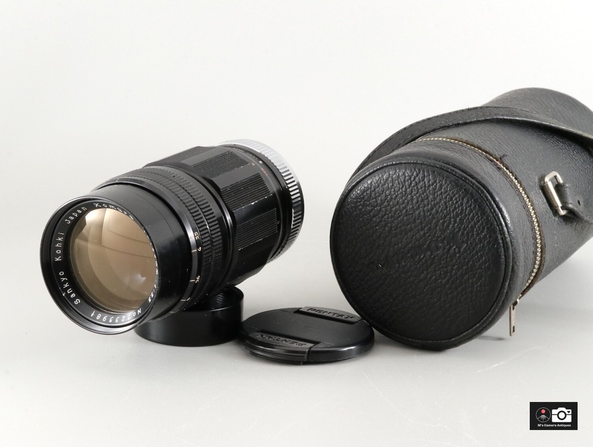 CLA'd. Sankyo Kohki Komura135mm F/3.5 Leica L39 Lens Exc++
