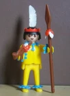 PLAYMOBIL (E402) INDIANS - Vintage 1976 3406 Set Warrior