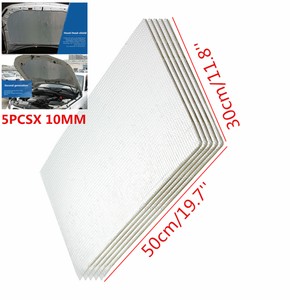 noise 5pcs 10mm firewall insulation deadener floors hood ceiling engine door