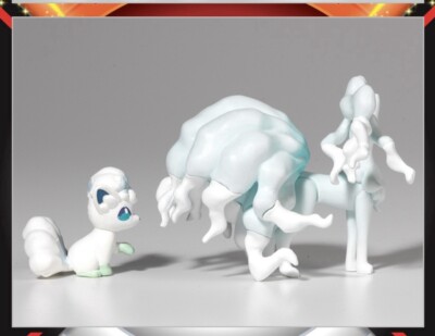 New Pokémon Takara Tomy Alolan Vulpix lifesize 1:1 New Pokémon Takara Tomy Alolan Vulpix lifesize 1:1