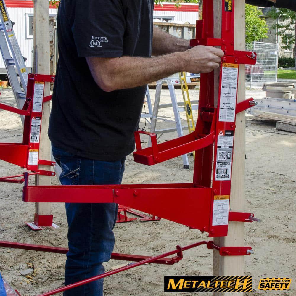 MetalTech Pump Jack 301/4" W x 53/4" D x 243/4" H Steel Scaffolding
