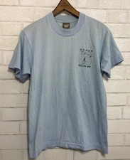 Vintage 80s US Military Base Eglin 1985 Single Stitch T-shirt Screen Stars Sz M