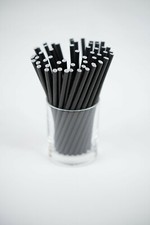 500 Cocktail Straw 5.75" Biodegradable Eco-friendly Paper Straws Bulk WRAPPED