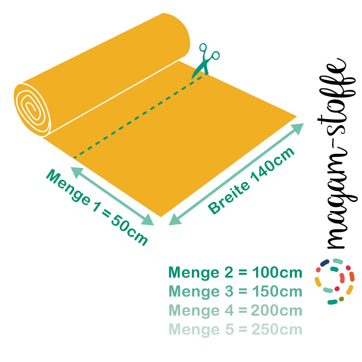 Magam Stoffe LivingFarm - Tessuto In Cotone Per Bambini, 100% Cotone - Foto 5