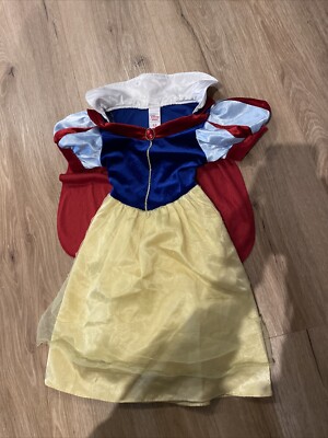Disney Land Exclusive Schneewittchen Kleid 2-3 Jahre Kostüm up to 98 Rarität Top