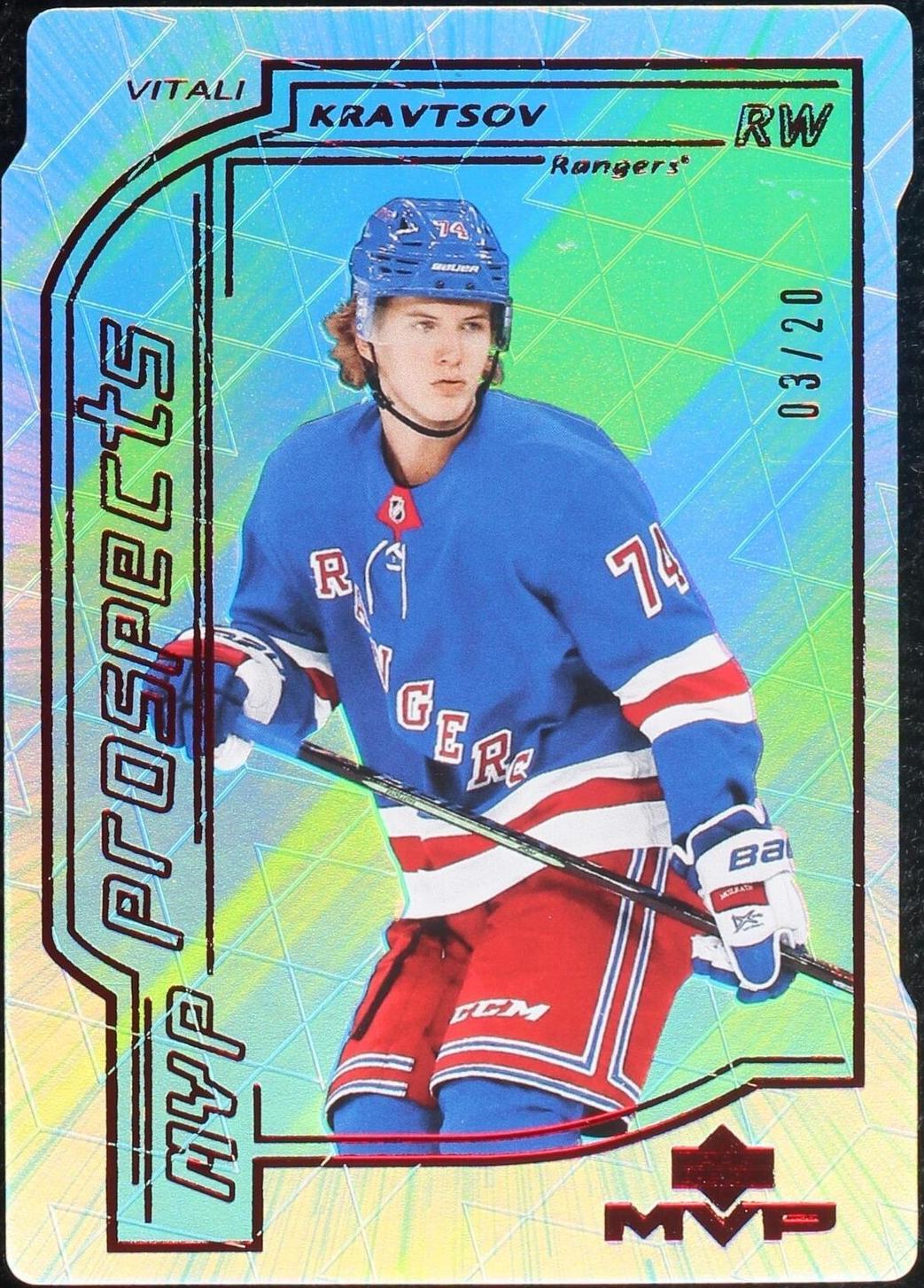 2020-21 Upper Deck - Mvp Update Colors and Contours Rookies Vitali ...