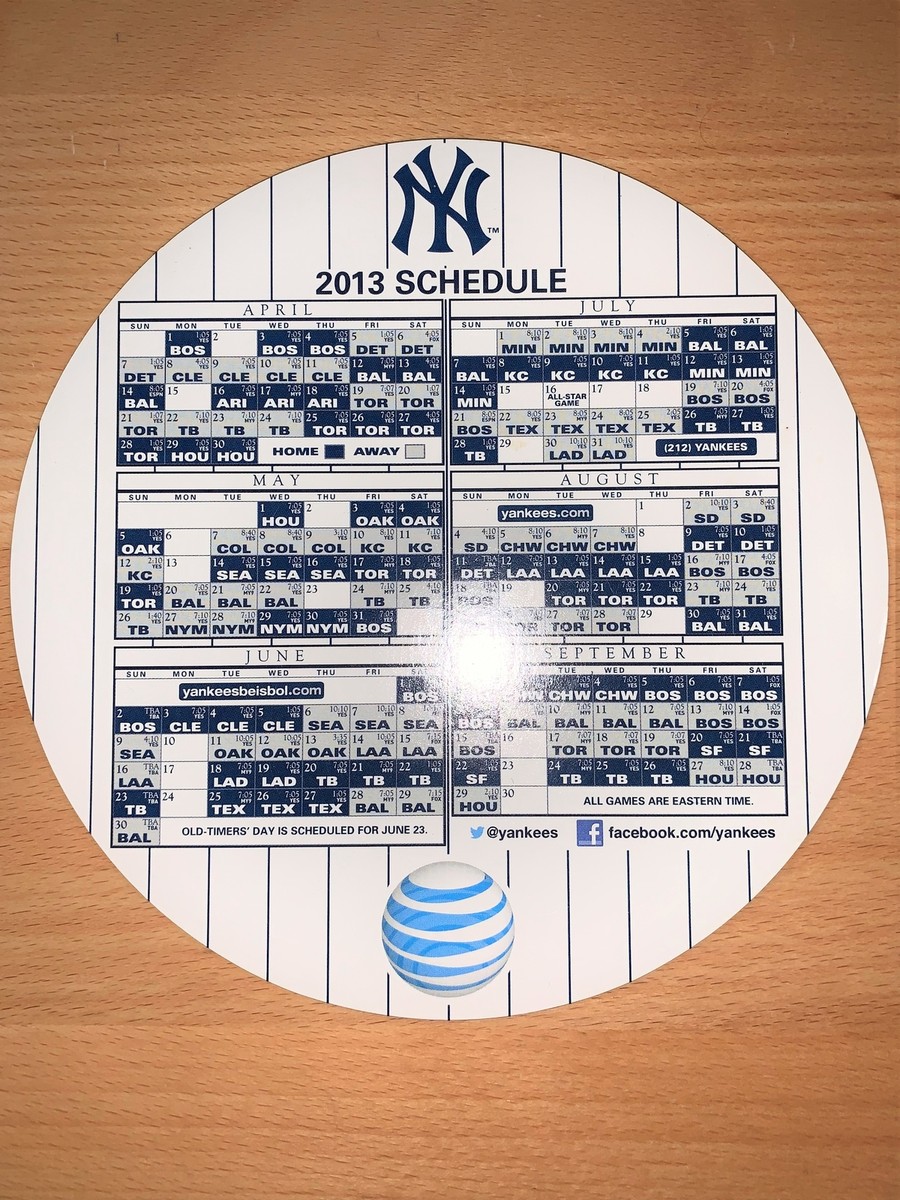 Yankees Schedule @Yankees's Video Tweet