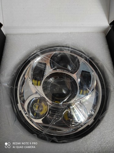 1X FARO LED PER HARLEY DAVIDSON MOTO H4 5.75" FAT BOB STREET BOB DYNA - 第 1/12 張圖片