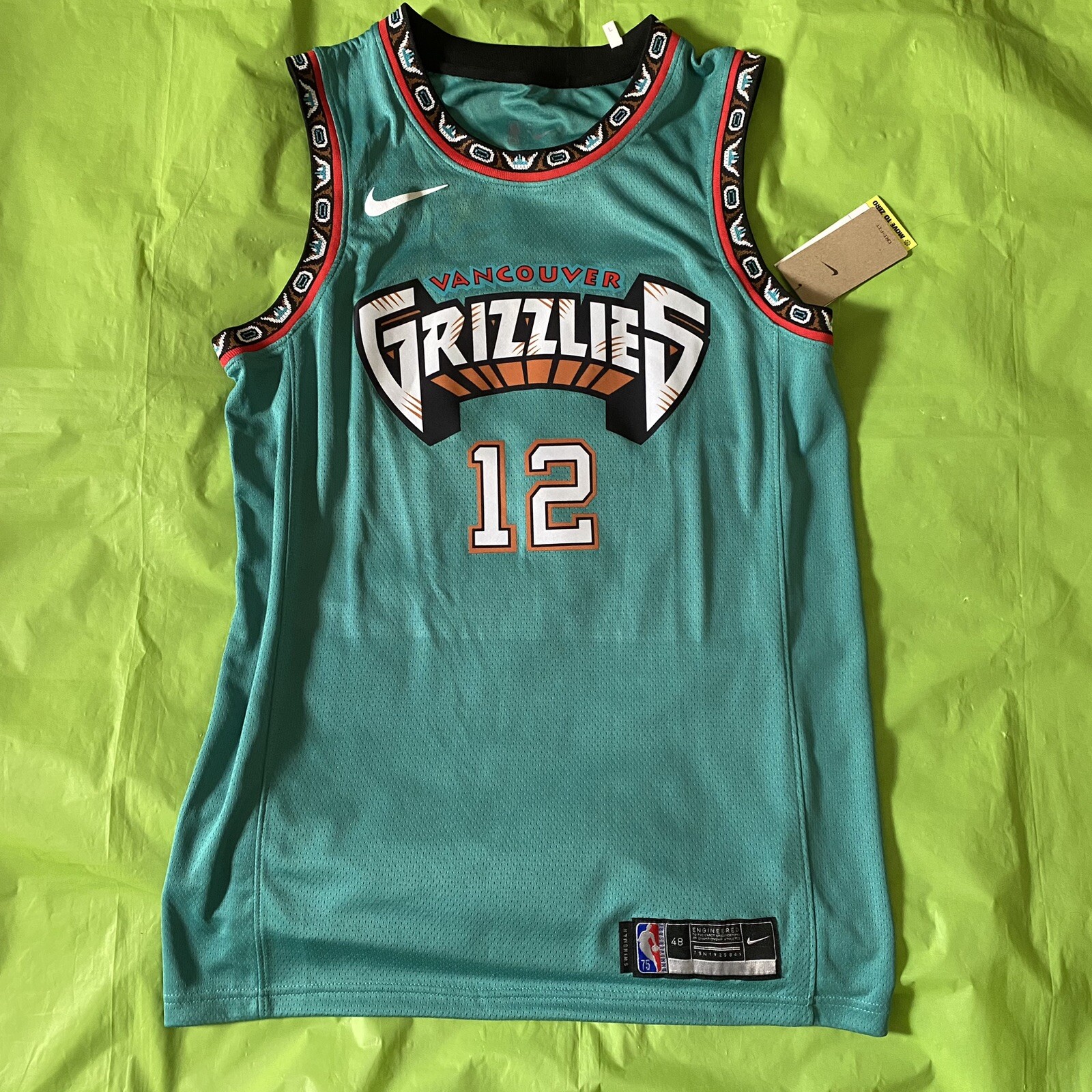 grizzlies throwback jersey morant