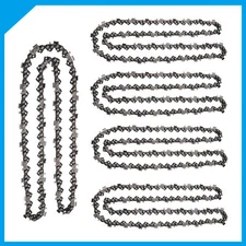 5PCS 20" inch Chainsaw Chain Blade 0.325" .058" 76DL Full-Chisel Chains 76 DL