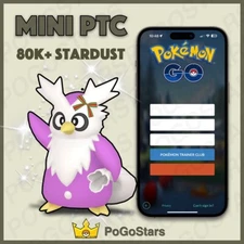 Pokémon PTC GO - Shiny Delibird Holiday - 80K Stardust✨Read Description✨