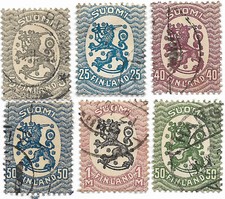 Finlande, avant 1917 - Lion - Livraison 0€ dès 5 lots groupés