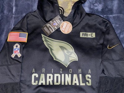 arizona cardinals military hoodie